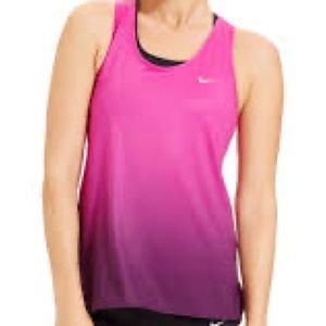 Nike Racerback Gradient Running Tank Top